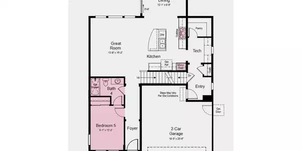 Image 3: Additional Highlights Include: chef's kitchen with built-in appliances, main floor bedroom with a full bathroom, and a soaking tub in the primary bathroom. Image 3: Additional Highlights Include: chef's kitchen with built-in appliances, main floor bedroom with a full bathroom, and a soaking tub in the primary bathroom.