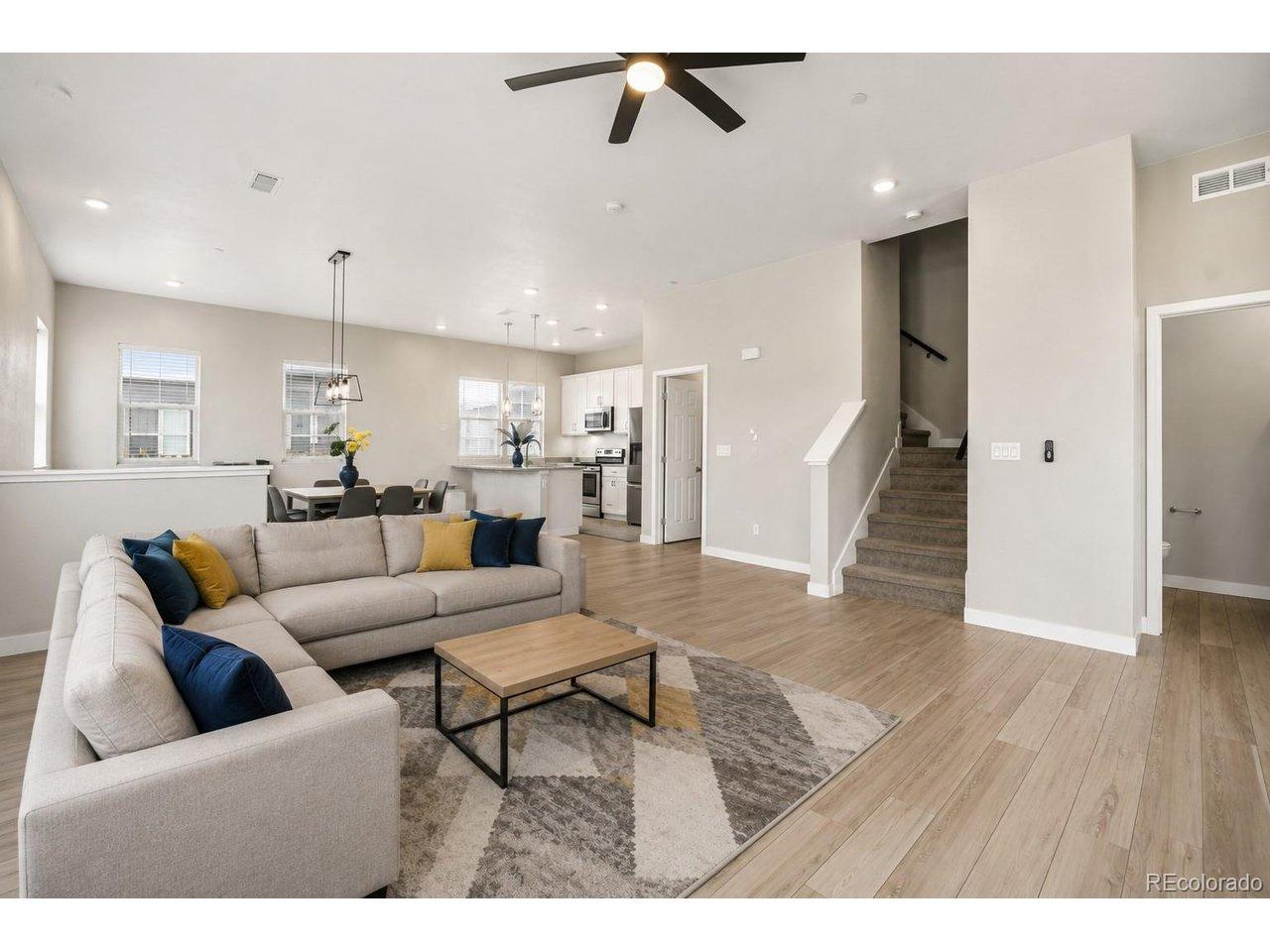 Image 4: Open layout main floor with lots of light and mountain views (virtually staged) Image 4: Open layout main floor with lots of light and mountain views (virtually staged)