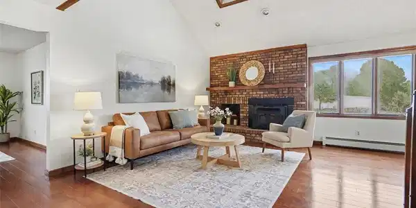 Image 3: Soaring ceilings, skylights, and walls of windows fill the space with natural light Image 3: Soaring ceilings, skylights, and walls of windows fill the space with natural light