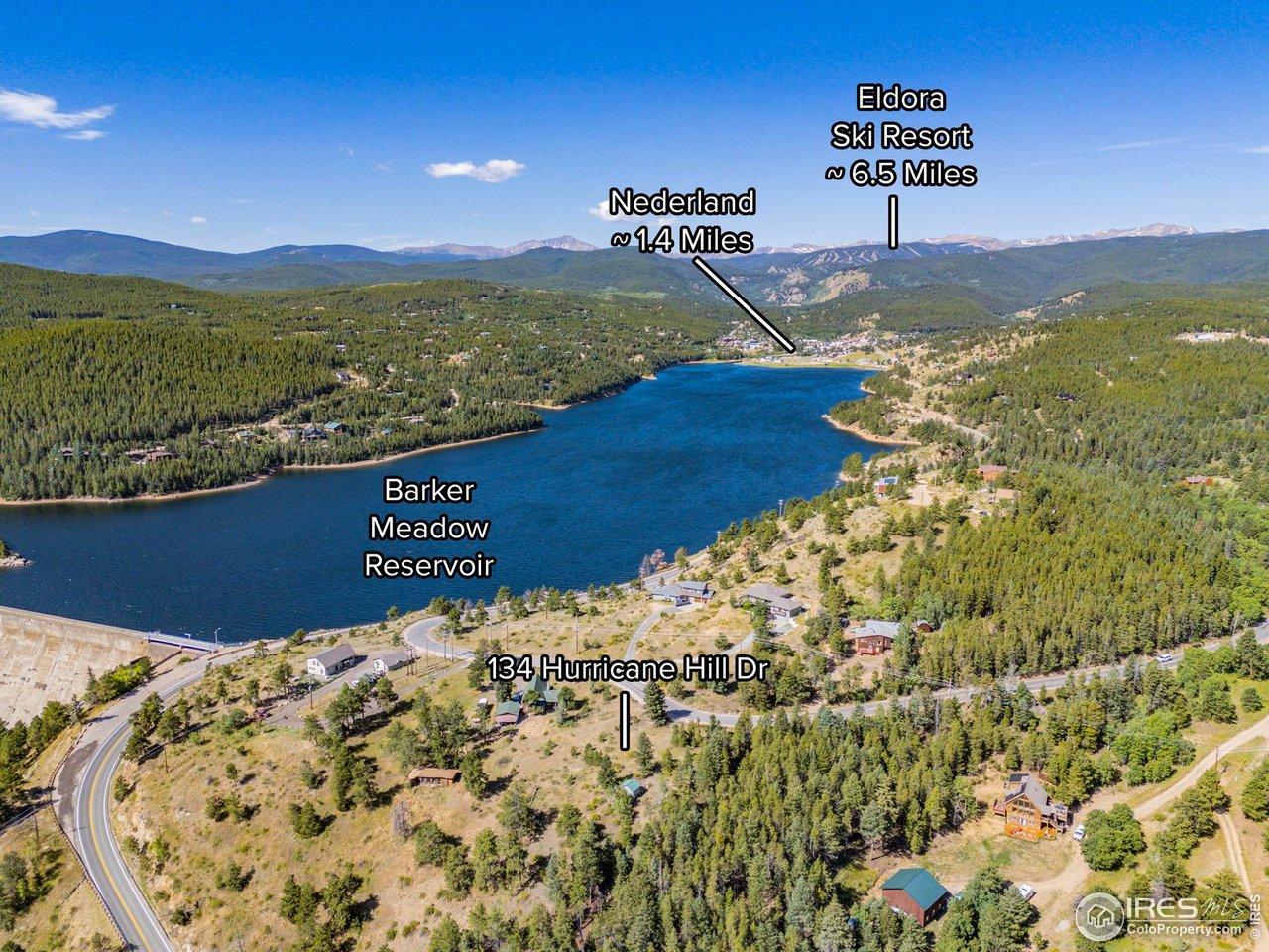 Image 2: Great location for an easy commute to Nederland, Eldora or Boulder on all paved roads! Image 2: Great location for an easy commute to Nederland, Eldora or Boulder on all paved roads!