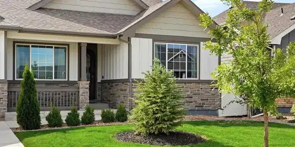 Image 3: Front Exterior Featuring Covered Porch
