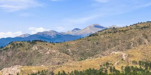 Image 3: Beautiful terrain features and more that 180 degree views provide for a perfect lot to do your own custom build.