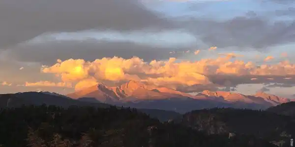Image 4: Enjoy the views of brilliant weather patterns and sunsets every day from your own home.