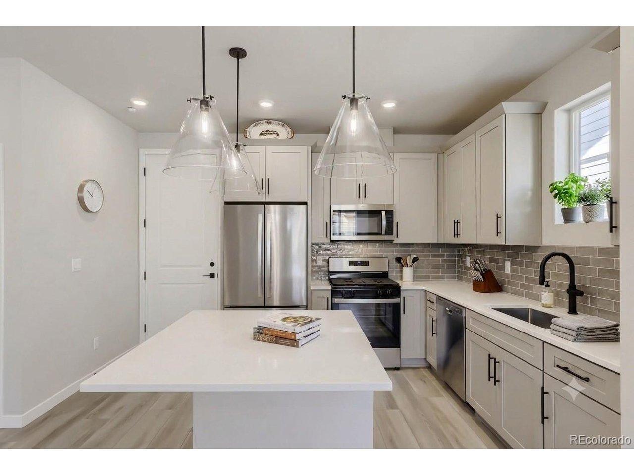 Image 4: virtually staged kitchen Image 4: virtually staged kitchen