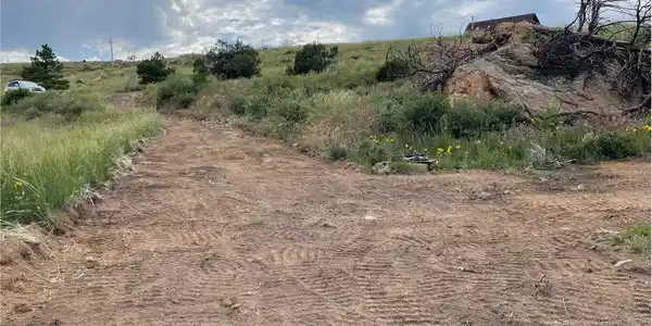 Image 3: Cleared area, facing West Image 3: Cleared area, facing West