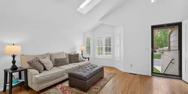 Image 3: Living Room with Skylights Image 3: Living Room with Skylights