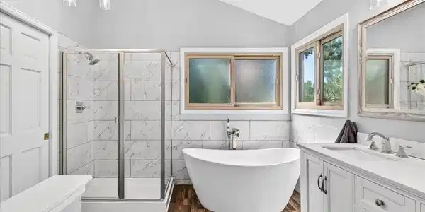 Image 4: Stunning Updated Master Bath! Image 4: Stunning Updated Master Bath!