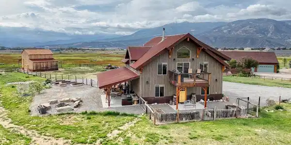 Image 2: View of the property from the west, looking east. Image 2: View of the property from the west, looking east.