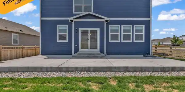 Image 3: Backyard landscaped - just add your personal touch. Image 3: Backyard landscaped - just add your personal touch.
