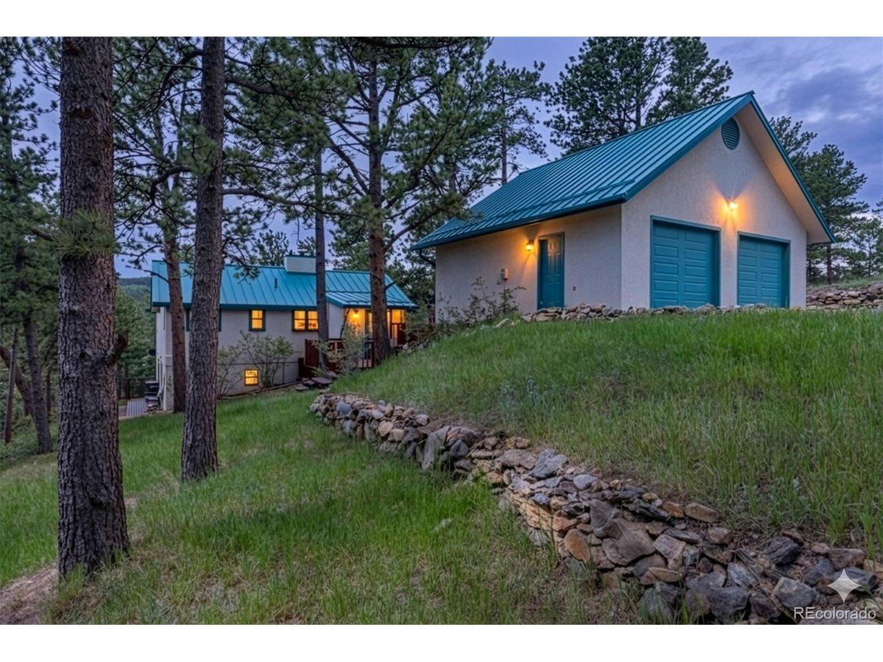 Image 1: Remodeled & expanded stucco home in Nederland, CO. Image 1: Remodeled & expanded stucco home in Nederland, CO.