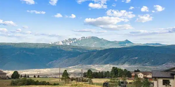 Image 2: View of Devil's Head reaches approximately 9,748 feet and is one of the most recognizable landmarks along this portion of the Front Range. Image 2: View of Devil's Head reaches approximately 9,748 feet and is one of the most recognizable landmarks along this portion of the Front Range.