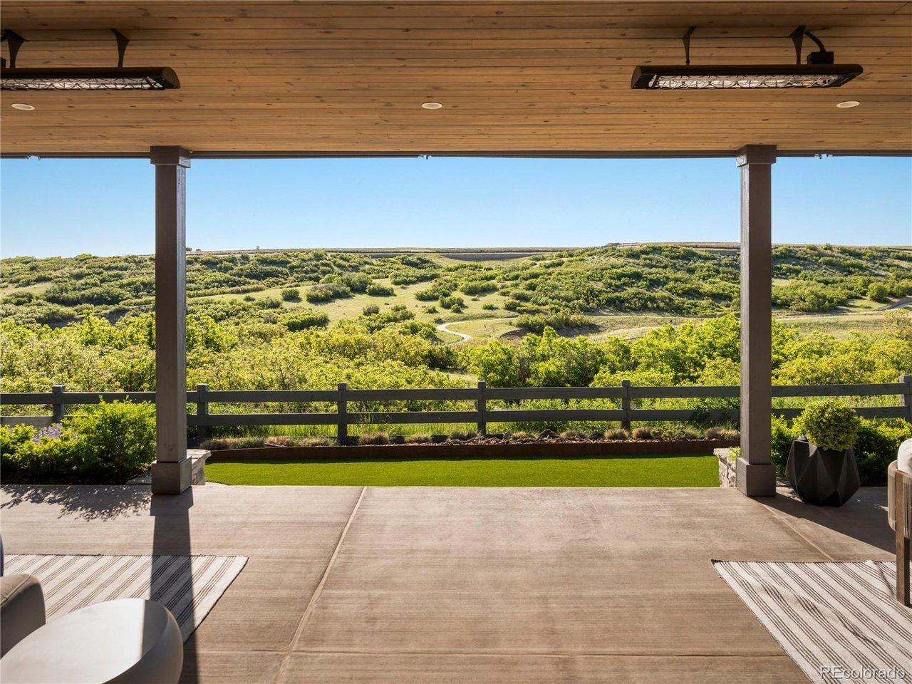 Image 2: View from Main level rear patio doors