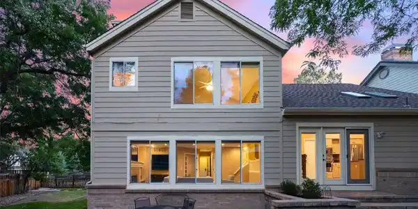 Image 4: Back of the home and patio Image 4: Back of the home and patio