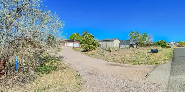 Image 4: Driveway leading to house with mature trees Image 4: Driveway leading to house with mature trees