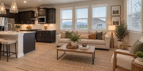 Image 2: Living Room with Mountain View Image 2: Living Room with Mountain View