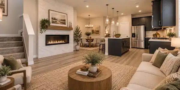 Image 3: Living room with Fireplace Image 3: Living room with Fireplace