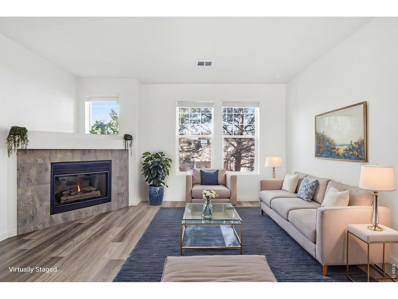 Image 3: living room, virtual staging... Image 3: living room, virtual staging...