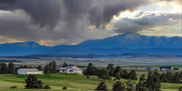 Image 3: Pikes Peak, viewed from Lot 3. Image 3: Pikes Peak, viewed from Lot 3.