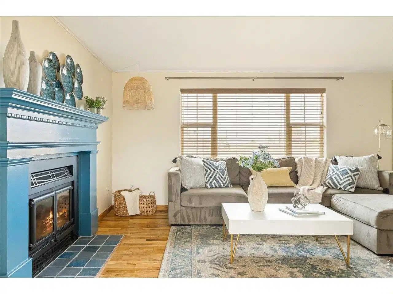 Image 1: comfortable living space with large windows, warm finishes and seamless flow for everyday living