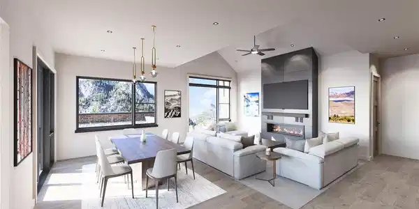 Image 3: Rendering only. Actual finishes are selected by the buyer and layout varies throughout the residences.