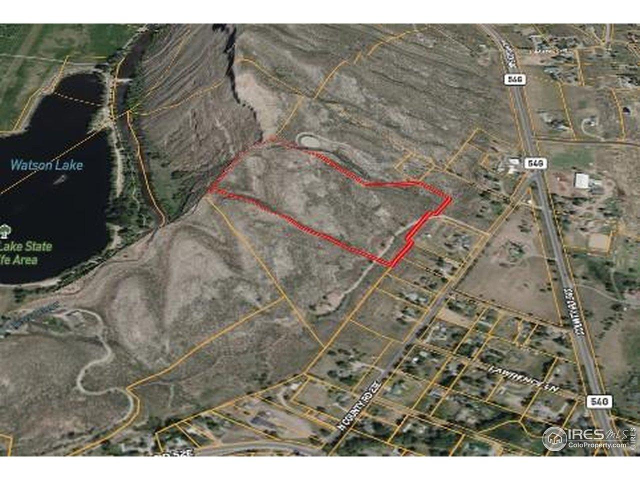 Image 2: Outline of the parcel