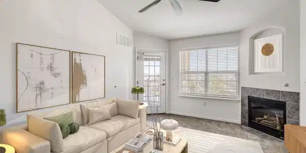 Image 4: Living Room Virtually Staged Image 4: Living Room Virtually Staged