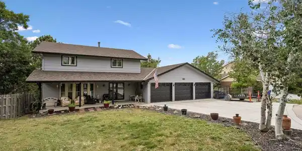 Image 3: Inviting exterior with covered front porch. Image 3: Inviting exterior with covered front porch.