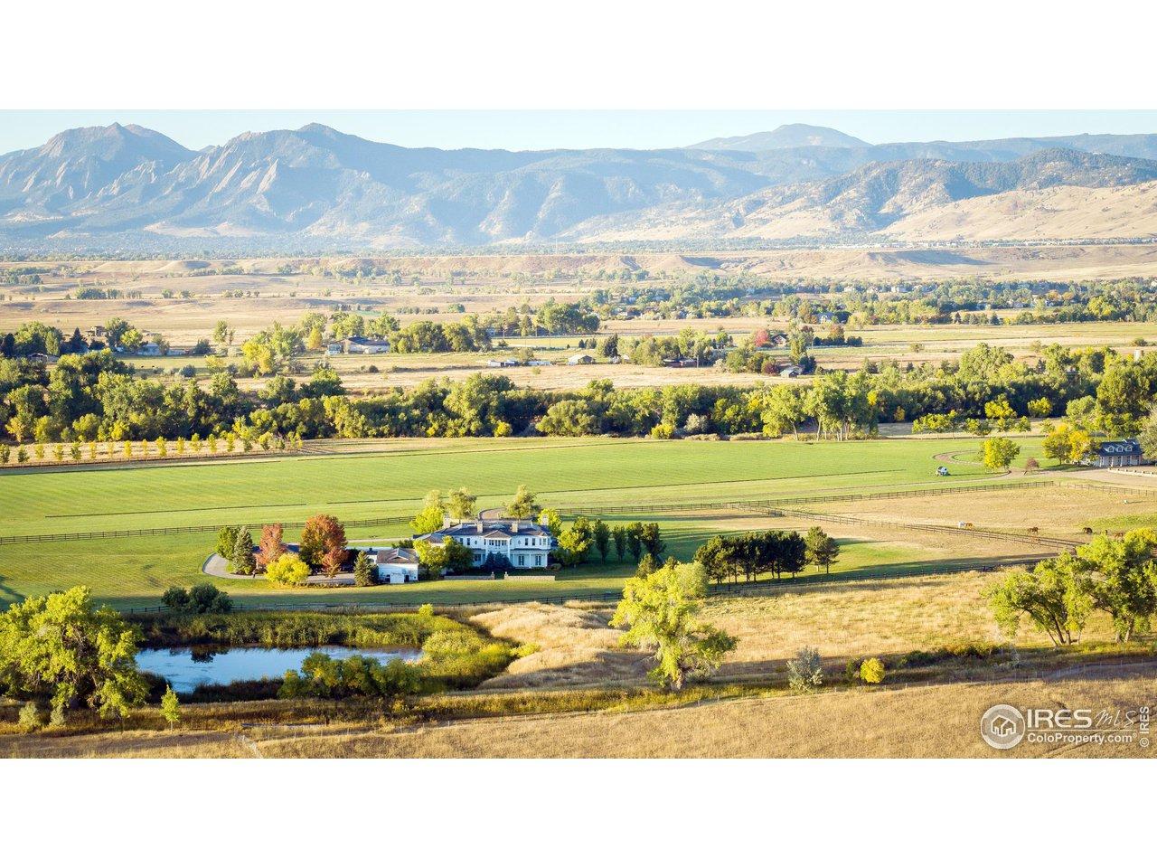 Image 1: Ashlawn is highlighted by stunning Flatiron and Back Range views.