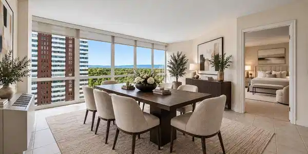 Image 2: Dining Room-  Virtually Staged