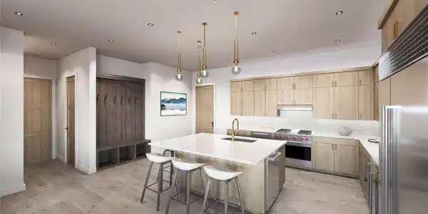 Image 3: Rendering only. Actual finishes are selected by the buyer and layout varies throughout the residences. Image 3: Rendering only. Actual finishes are selected by the buyer and layout varies throughout the residences.