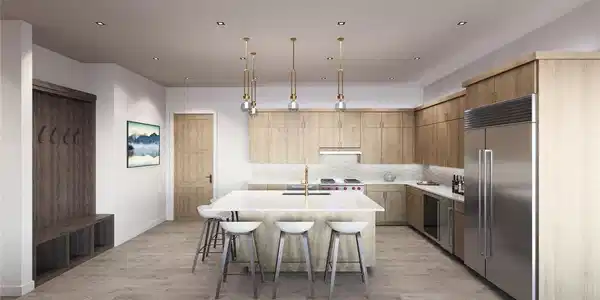 Image 4: Rendering only. Actual finishes are selected by the buyer and layout varies throughout the residences. Image 4: Rendering only. Actual finishes are selected by the buyer and layout varies throughout the residences.