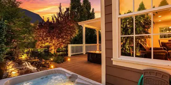 Image 3: Backyard Private Retreat Oasis! Resort-Style Living