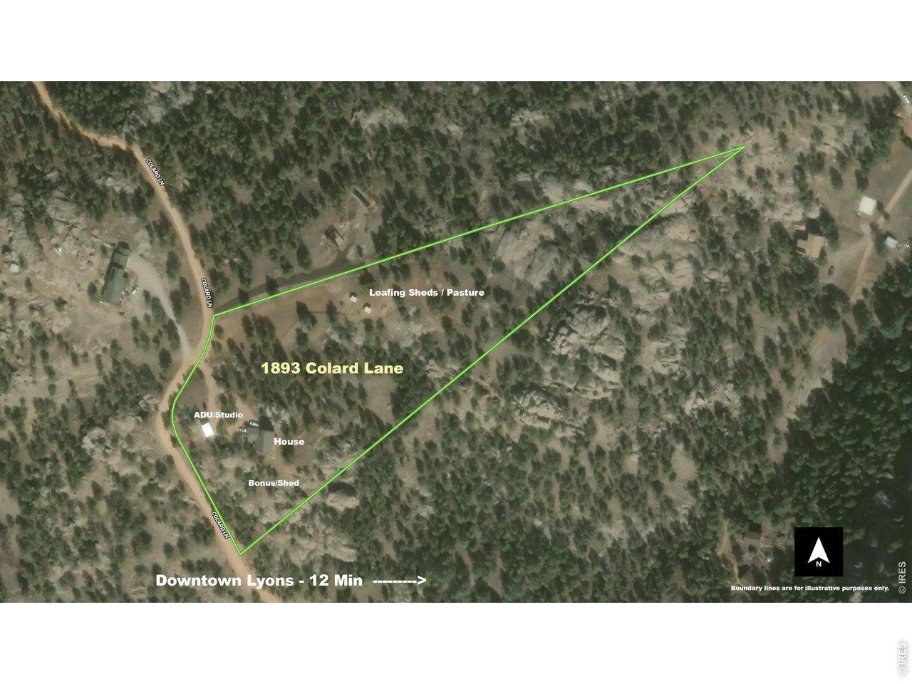 Image 3: Boundary lines are approximate and are for illustrative purposes only.