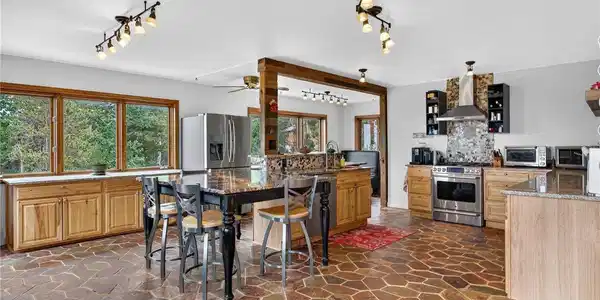 Image 3: Main level kitchen