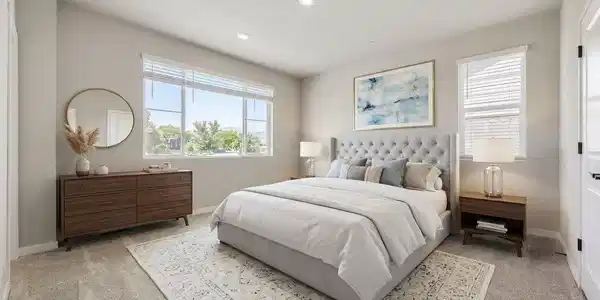 Image 3: Primary bedroom staged. Photos of this move in ready property! Image 3: Primary bedroom staged. Photos of this move in ready property!