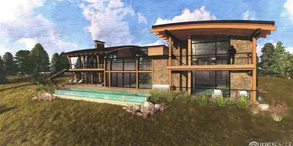 Image 2: Inspirational rendering of the type of home envisioned for this specific homesite.