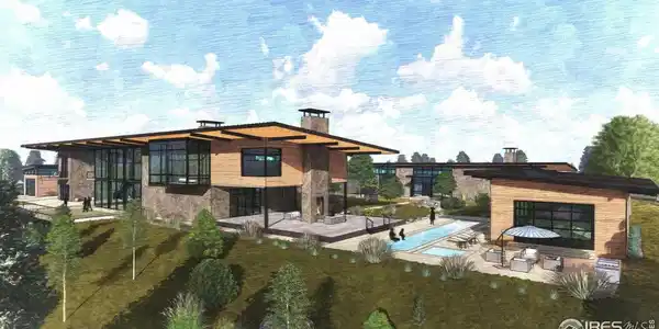 Image 2: Inspirational rendering of the type of home envisioned for this specific homesite.