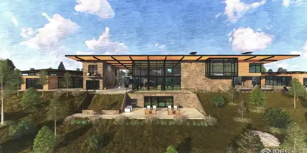 Image 4: Inspirational rendering of the type of home envisioned for this specific homesite.