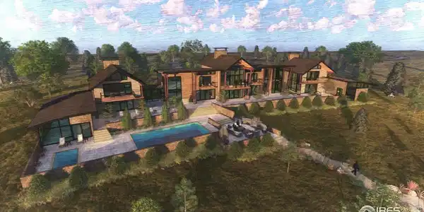 Image 2: Inspirational rendering of the type of home envisioned for this specific homesite.