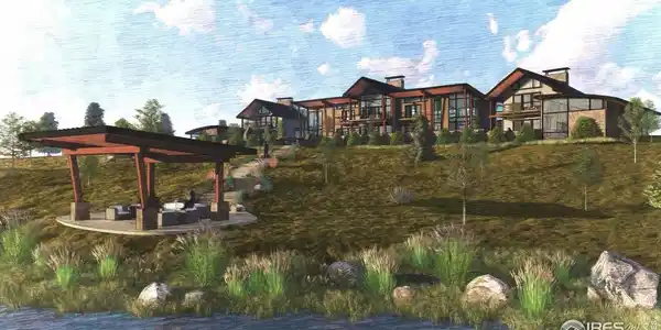 Image 4: Inspirational rendering of the type of home envisioned for this specific homesite.