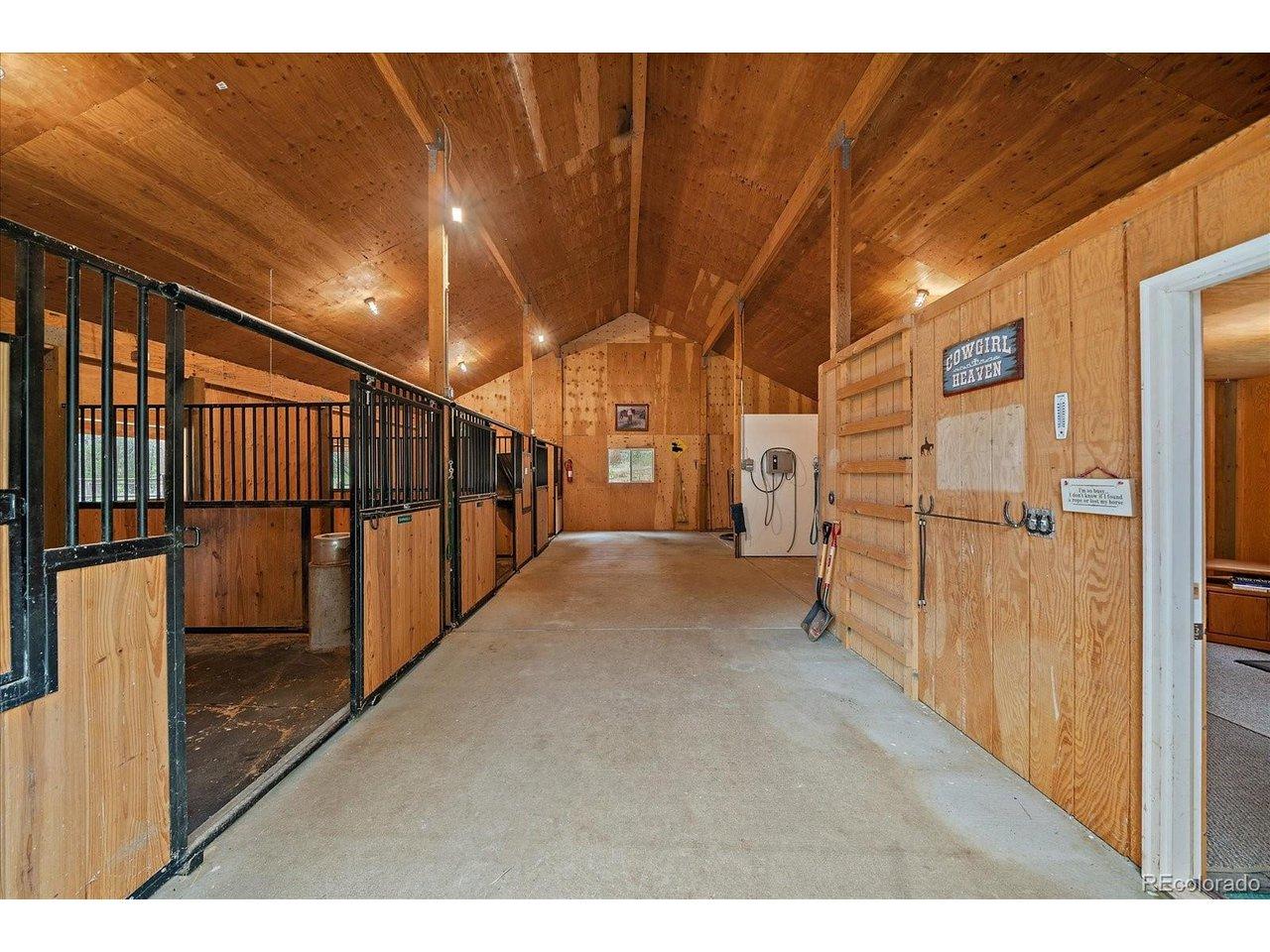 Image 4: Concrete floor with Matted stalls Image 4: Concrete floor with Matted stalls