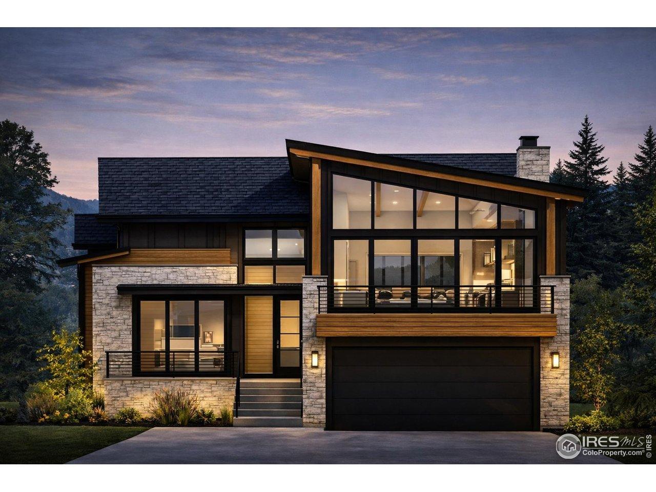 Image 1: With nearly 50 years of Colorado craftsmanship, Sheffield Homes brings a legacy of quality and design to Renegade-pairing time-honored building expertise with a refined mountain-modern aesthetic that is both timeless and perfectly suited to Table Mountain.