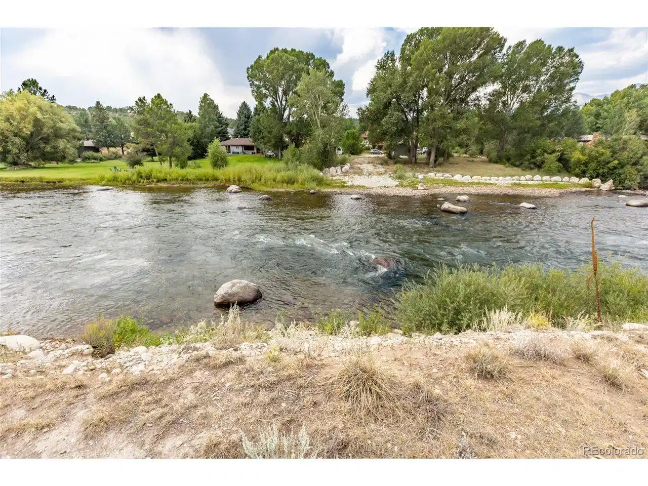 Image 1: Lot 2 River Access, lot line to middle of Arkansas River