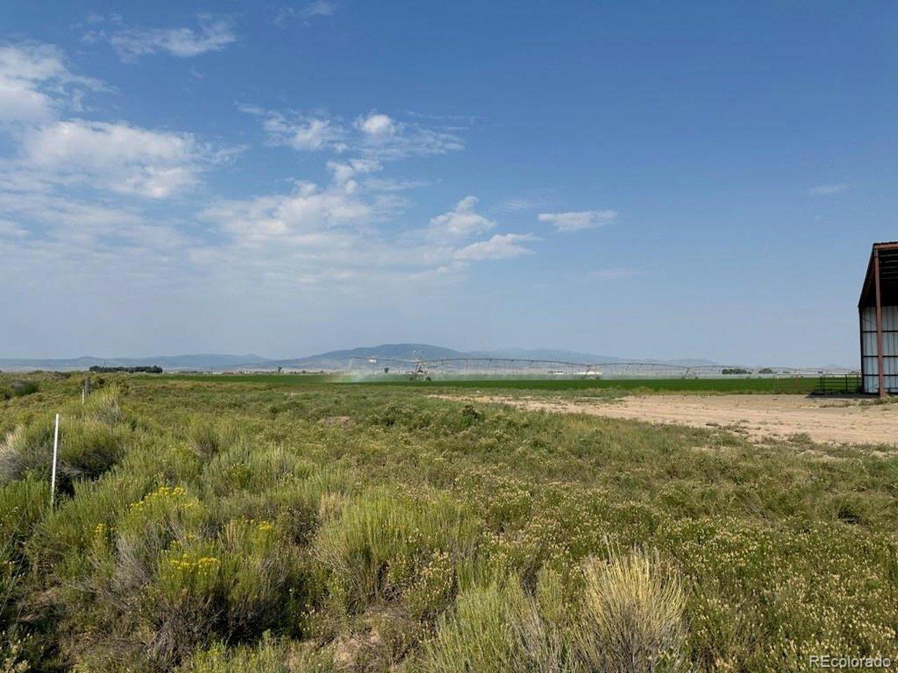 Image 4: Rear Boundary line. There is a farm directly behind the subject property.