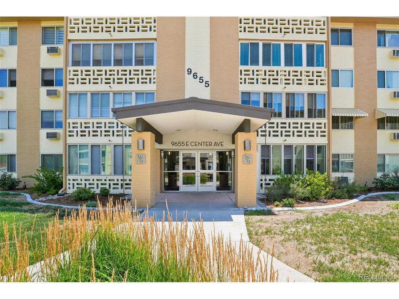 Image 2: 9655 E Center Ave - secure lobby entrance and close to Community Amenitites! Image 2: 9655 E Center Ave - secure lobby entrance and close to Community Amenitites!