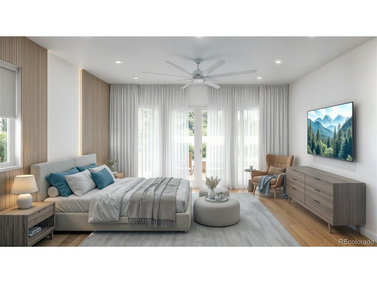 Image 4: 3D Rendering of Primary Suite Image 4: 3D Rendering of Primary Suite