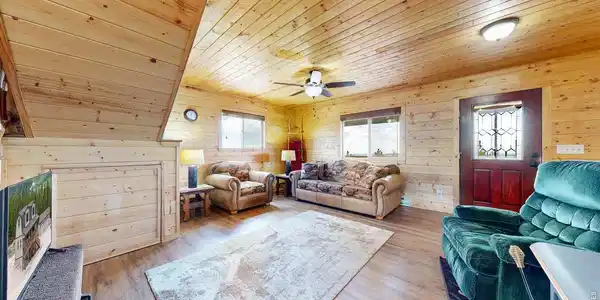 Image 3: Beautiful Knotty Pine tongue and grove throughout home Image 3: Beautiful Knotty Pine tongue and grove throughout home