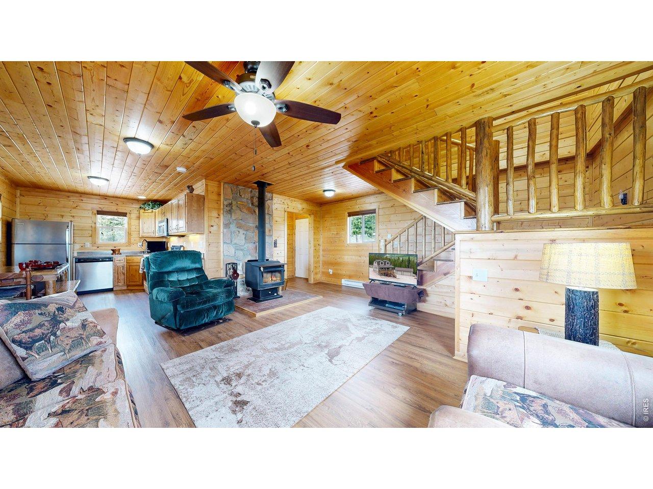 Image 4: Cozy up to the wood burning stove Image 4: Cozy up to the wood burning stove