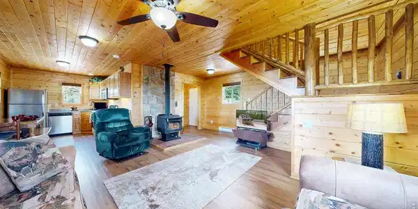 Image 4: Cozy up to the wood burning stove Image 4: Cozy up to the wood burning stove