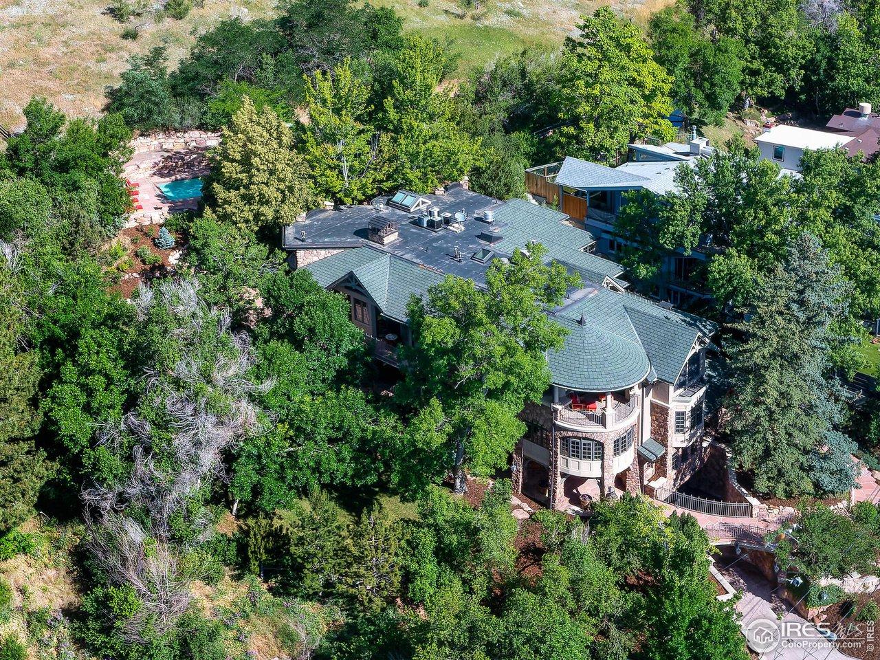 Image 3: 1.25 Acre Estate Aerial View Image 3: 1.25 Acre Estate Aerial View
